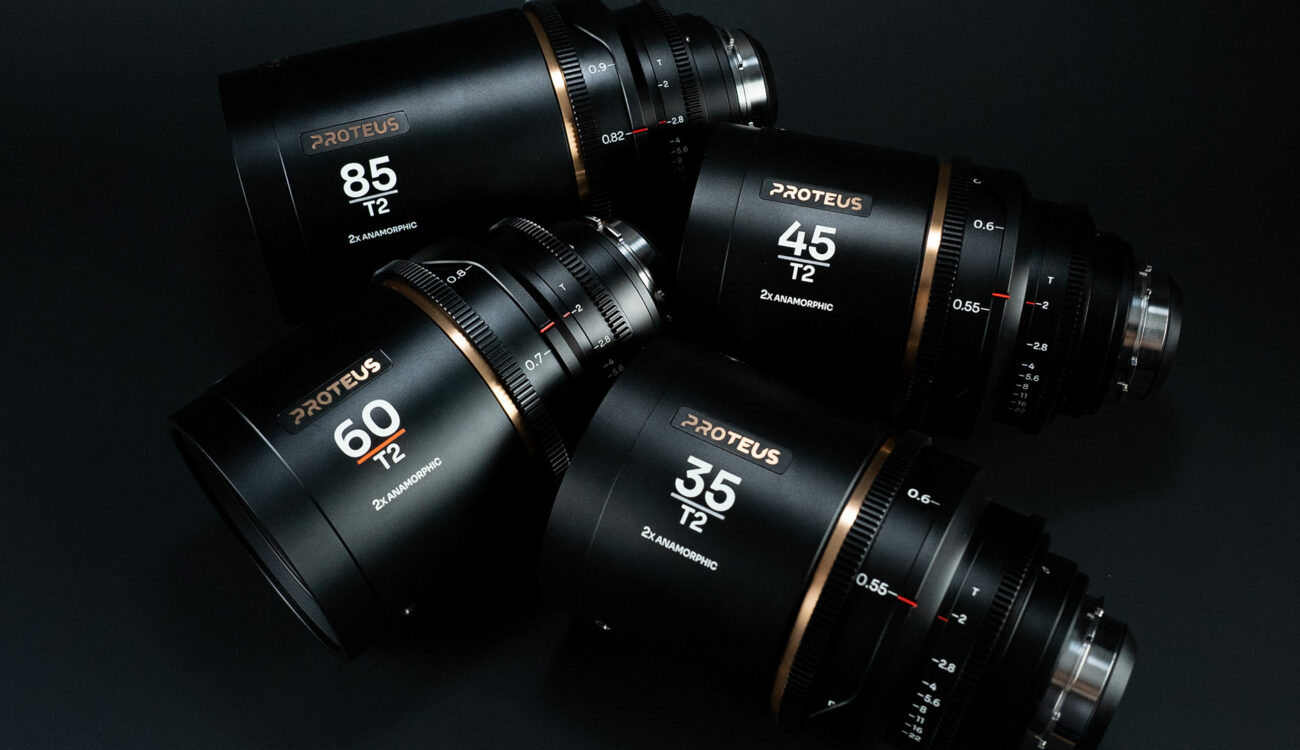 LaowaがProteus 2Xアナモフィックレンズセットを発表：35mm、45mm、60mm、85mm T2