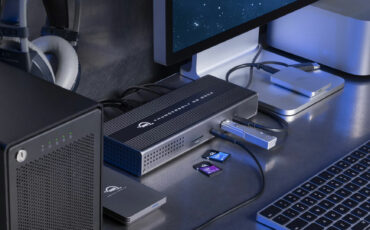 OWC Thunderbolt Go Dock - Built-in Power Supply for Creators On-The-Go