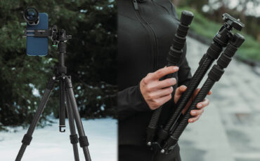 SANDMARC Tripod Carbon Edition for iPhone and Smartphone Filmmaking Released