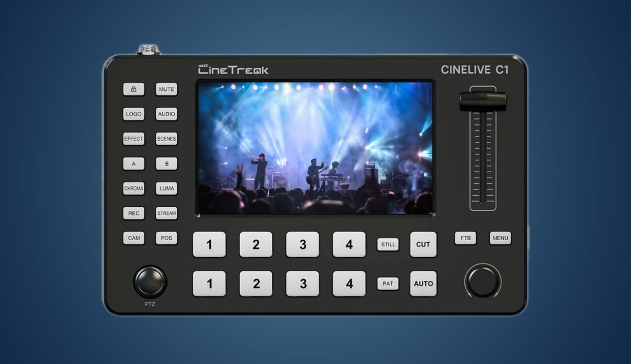 CinetreakがCinelive C1 ビデオスイッチャーを発売 - 手頃な価格の4入力スイッチャー