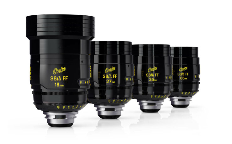 Cooke Optics S8/i FF Lens Series - Four New Focal Lengths Announced