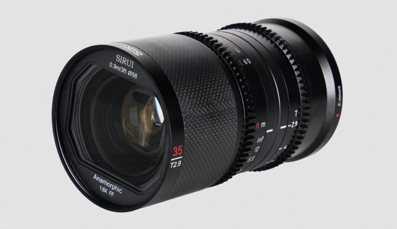 SIRUI Saturn 35mmアナモフィックレンズ、XマウントとLマウントで発売開始