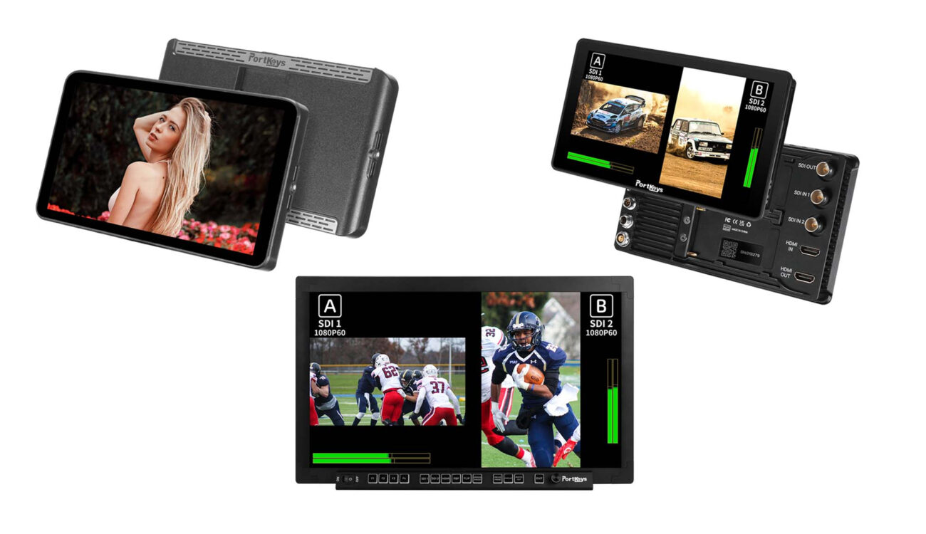 Portkeys MT22DS, BM7IIDS and LH7P Monitors Now Officially Released