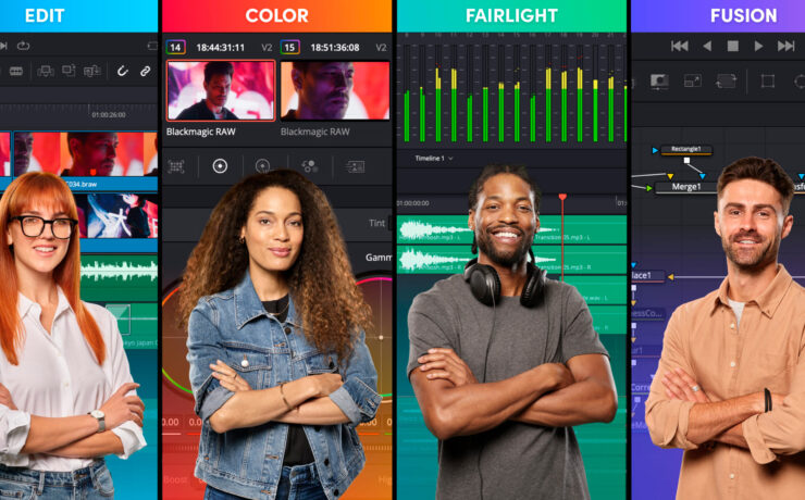 DaVinci Resolve 18.5 ベータ版リリース － テキストベースの編集、アップスケーリング、再ライティングなどのAIツール