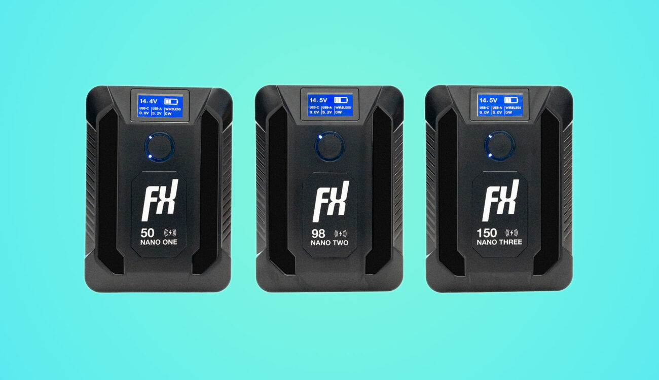 FXLION NANO Wireless V-Mount Batteries Introduced