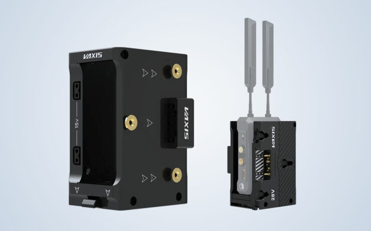 Vaxis Dual-Voltage Wireless TX Cradle for Vaxis and Teradek Wireless Video Systems Released