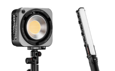 ZHIYUN MOLUS G200 COB LED Spotlight and FIVERAY V60 Light Wand Introduced