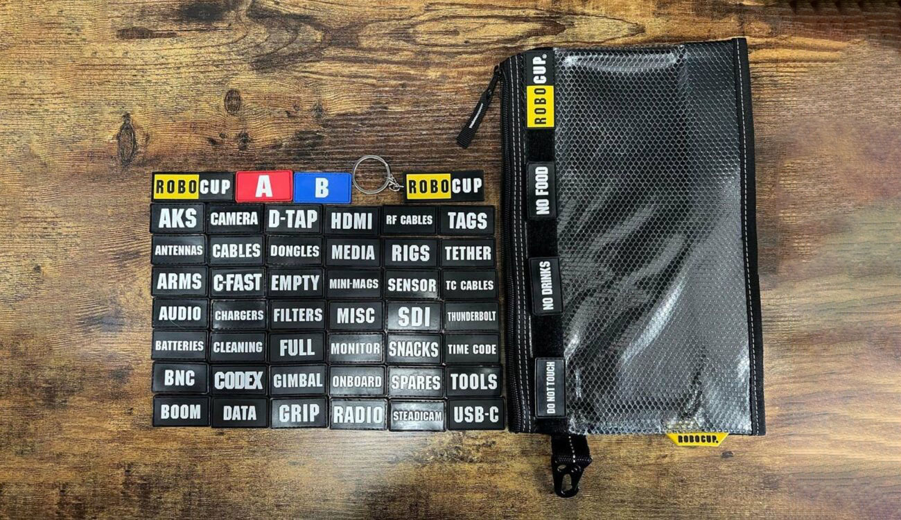 RoboCup Zippered Storage Pouches and Velcro Rubber Patches Released