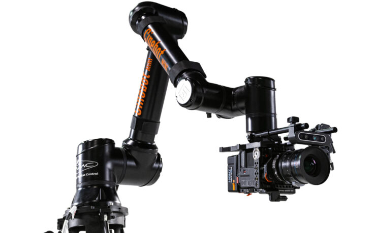 The new Cinebot Mini Robot Camera Adds Track, Pedestal, and Battery Power