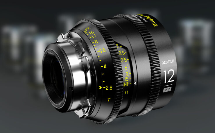 DZOFILM Vespid 12mm T2.8 VV Prime Cine Lens is Available for Pre-order