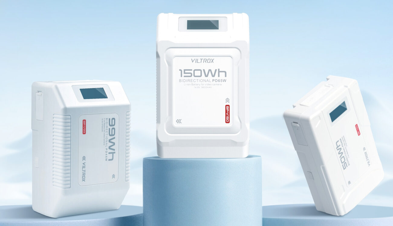 VILTROX Snowpeak V-Mount Battery Series Expanded with 50 and 150Wh Models