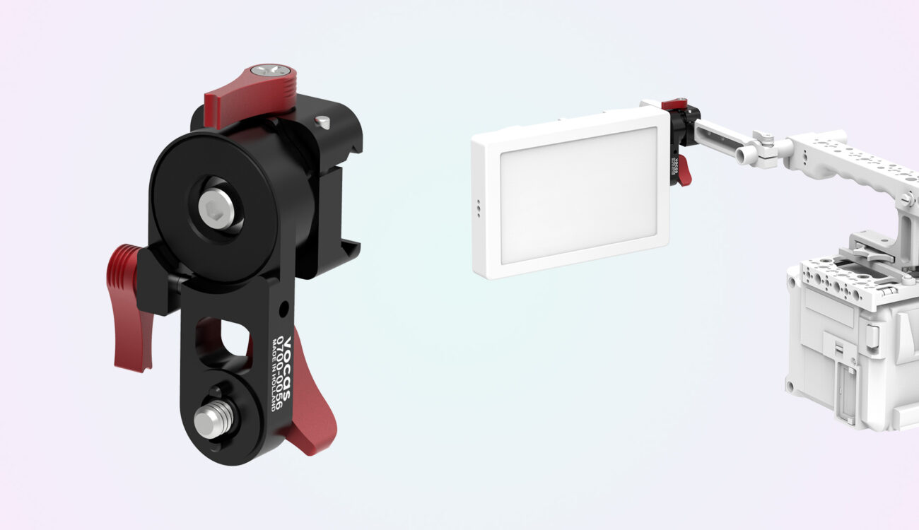 Vocas NATO Clamp with 1/4"-20 Pin-Lock for On-Camera Monitors Released
