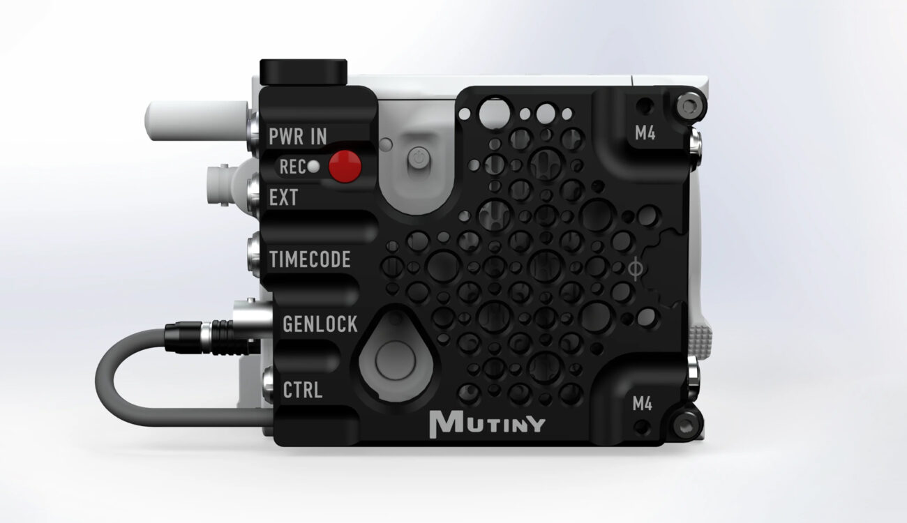 MUTINY X/SIDE IO Plate for RED KOMODO-X Available for Pre-Order