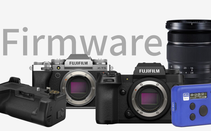FUJIFILM Firmware Updates Add External Timecode Sync for Cameras and More