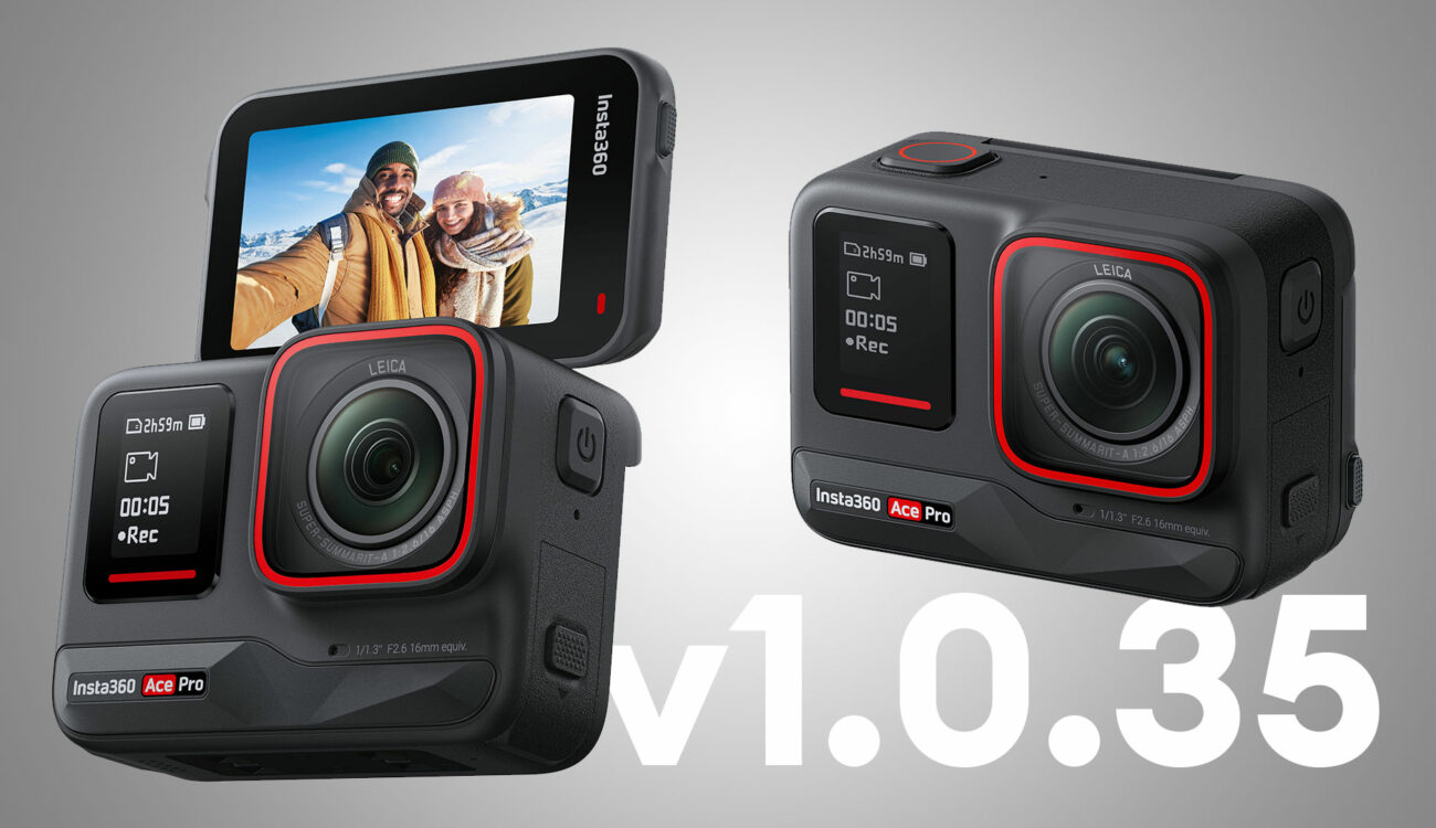Insta360 Ace Pro Firmware Update v1.0.35 Released