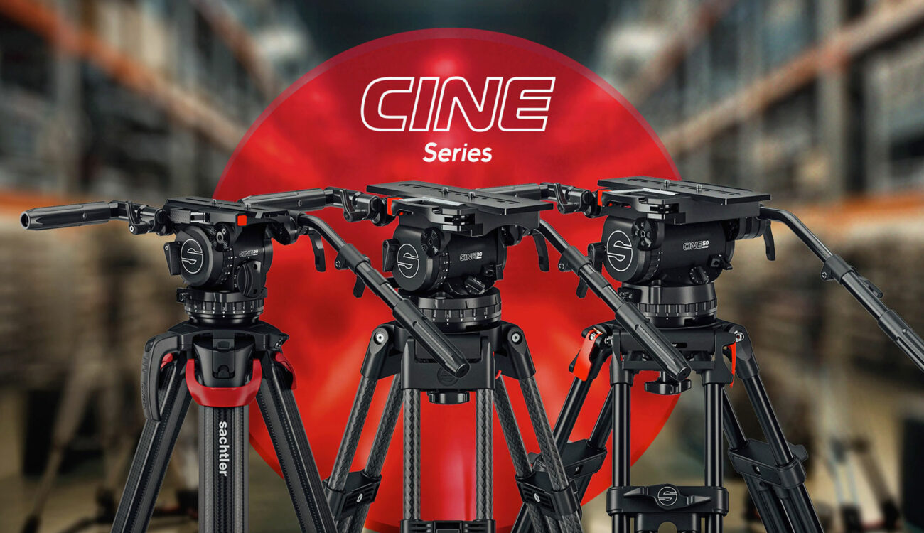 Sachtler Cine 20, Cine 30, and Cine 50 Fluid Heads Launched