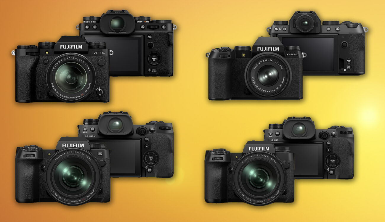 富士フイルムがX-H2、X-H2S、X-S20、X-T5のファームウェアアップデートを発表