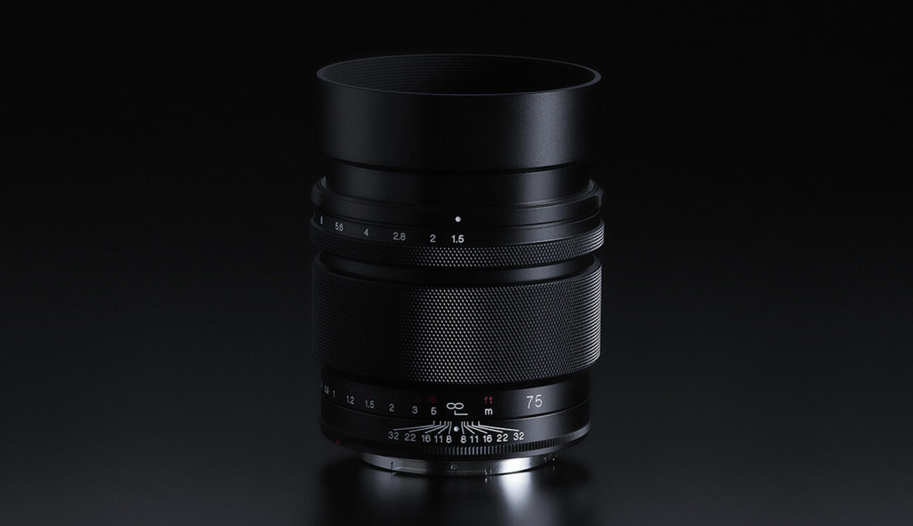 Voigtlander NOKTON 75mm F/1.5 Aspherical for Canon RF Cameras Announced