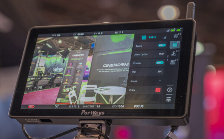 Portkeys CINENORM Introduced – Software Update for Monitors Featuring New Interface