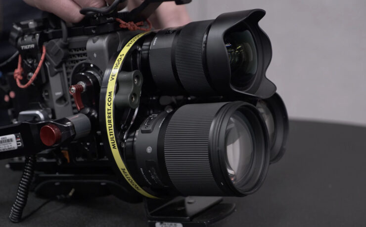 Multiturret VERTIGO S Triple Lens Mount, Now with Autofocus