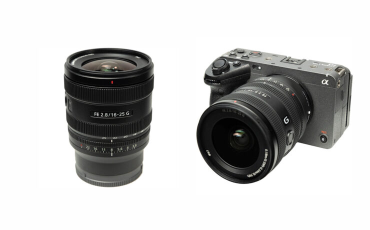 Sony FE 16-25mm f/2.8 G Lens Announced - a Compact f/2.8  Wide Zoom