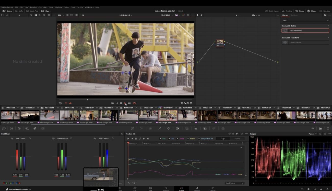 Lanzan la Actualización Beta Pública 4 de DaVinci Resolve 19 - Agrega sincronización en vivo desde las cámaras