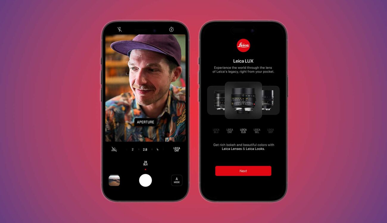 Leica LUX Photo App for the iPhone Released