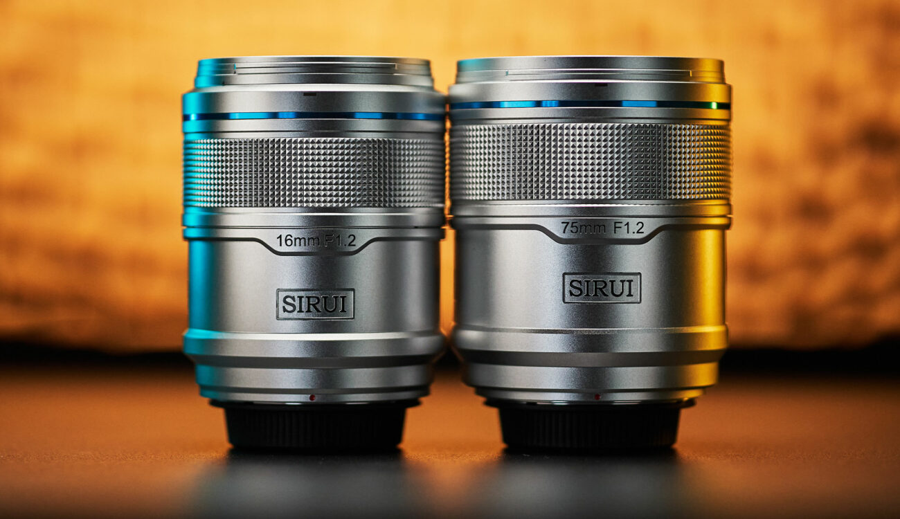 Anuncian los Lentes de Enfoque Automático SIRUI Sniper de 16mm y 75mm f/1.2 para Cámaras APS-C