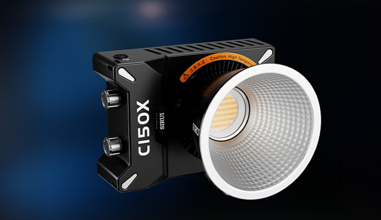 SIRUI C150X Pocket Light Introduced - 150W, V-Mount Battery Plate, Handle, and More