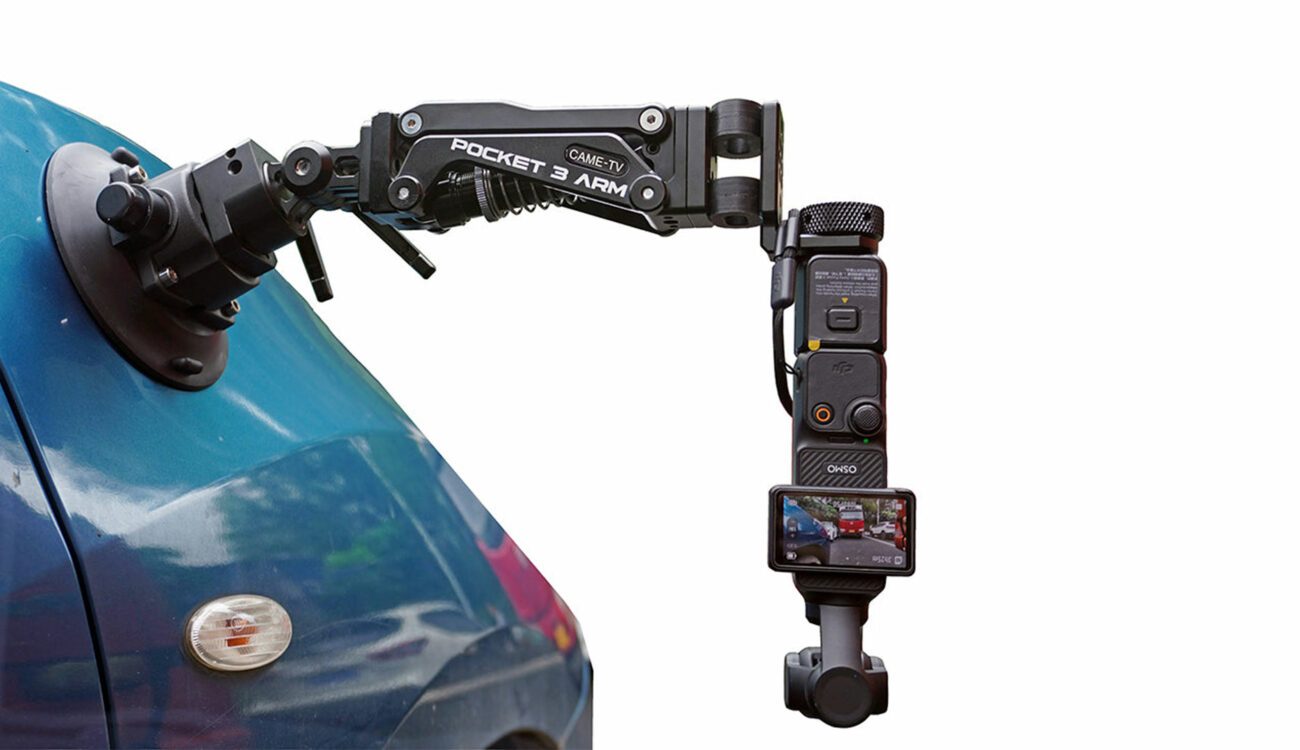 CAME-TV Pocket 3 Multifunctional Shock Absorber Arm Released