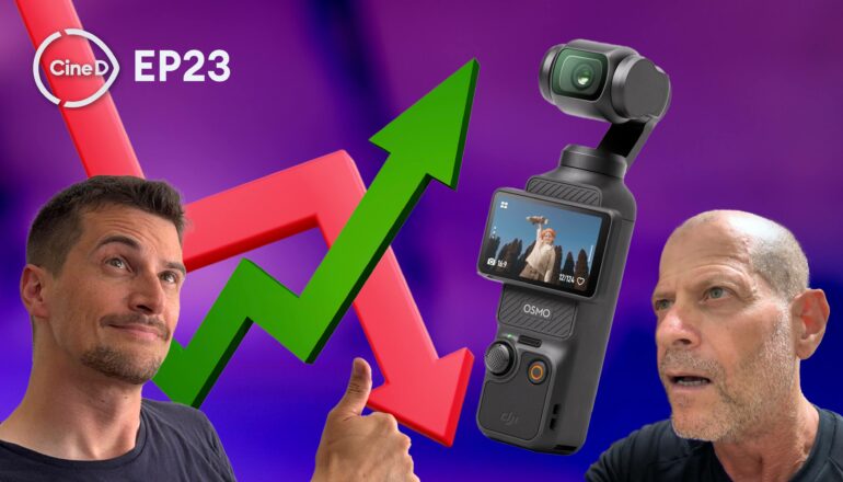 CineD Focus Check Ep23 - Are Camera Sales Going Up or Down?? | The Brilliance of DJI Osmo Pocket 3