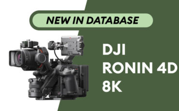 DJI Ronin 4D 8K - Newly Added to Camera Database